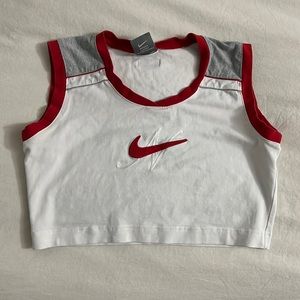cropped small reworked Frankie’s Collective Nike top